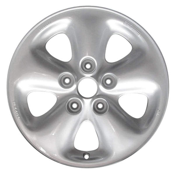 1997 mazda b2300 wheel 15 silver aluminum 5 lug w64746s 3