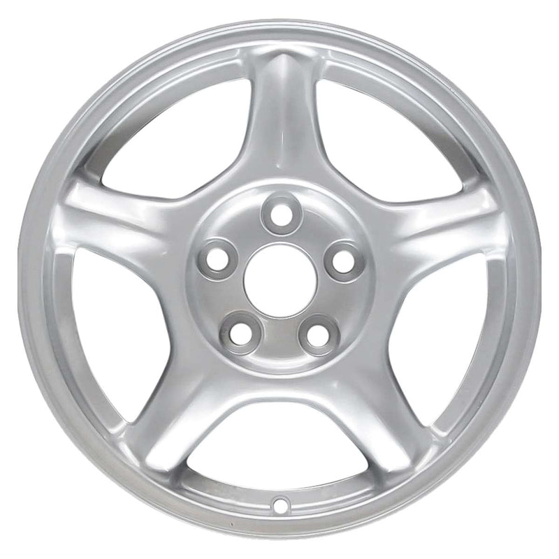 1995 mazda rx 7 wheel 16 silver aluminum 5 lug w64784s 3