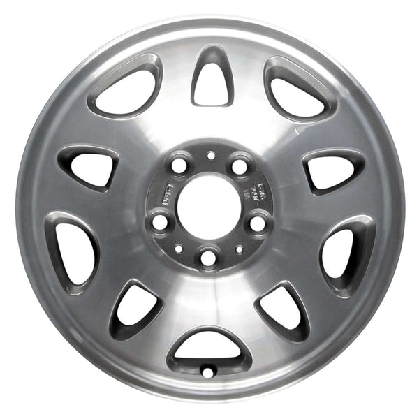 2002 mazda b3000 wheel 15 machined silver aluminum 5 lug w64789ms 8