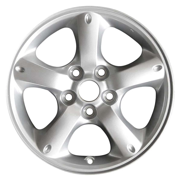 2011 mazda tribute wheel 16 silver aluminum 5 lug w64879s 7