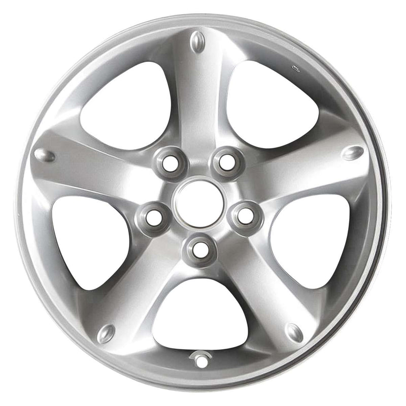 2007 mazda tribute wheel 16 silver aluminum 5 lug w64879s 3