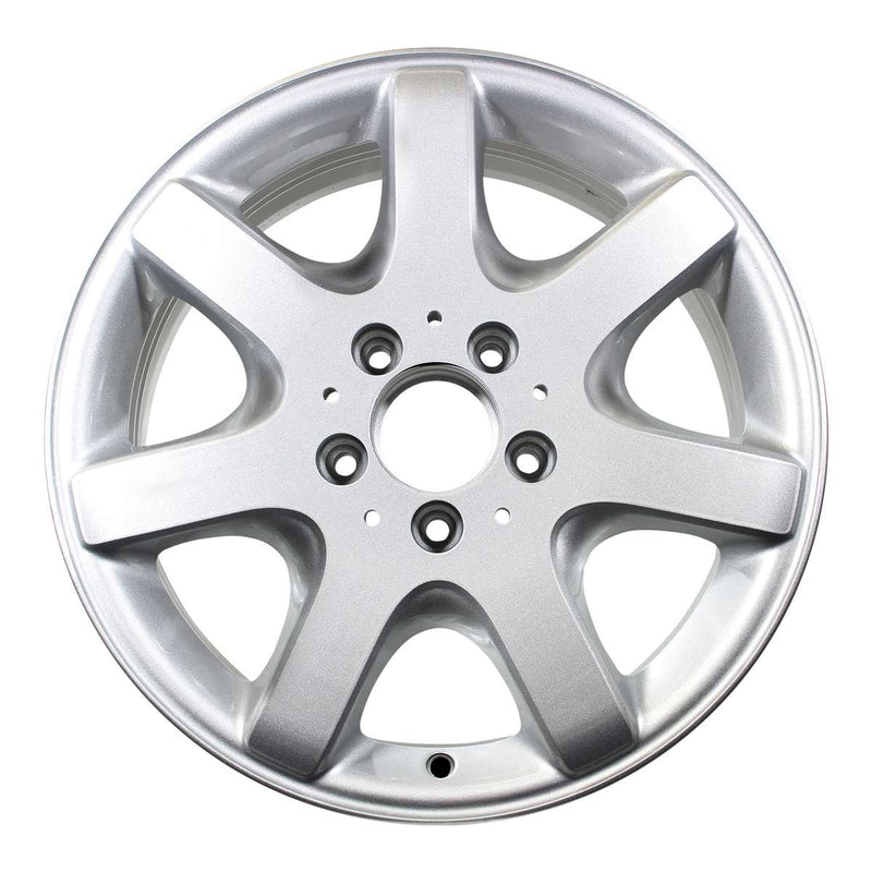 1998 mercedes slk230 wheel 16 silver aluminum 5 lug w65173s 3