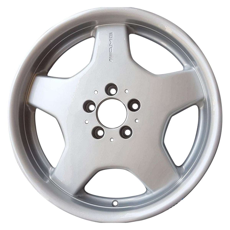 2003 mercedes cl600 wheel 18 silver aluminum 5 lug w65206s 7