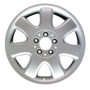 2001 mercedes slk230 wheel 17 silver aluminum 5 lug w65222s 2