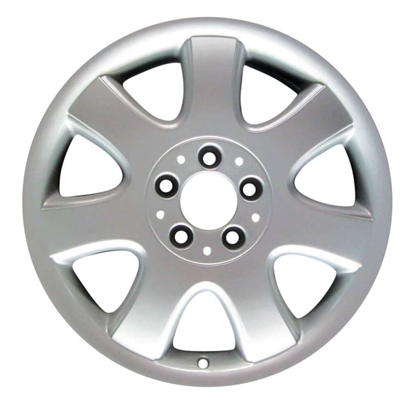 2001 mercedes slk230 wheel 17 silver aluminum 5 lug w65222s 2