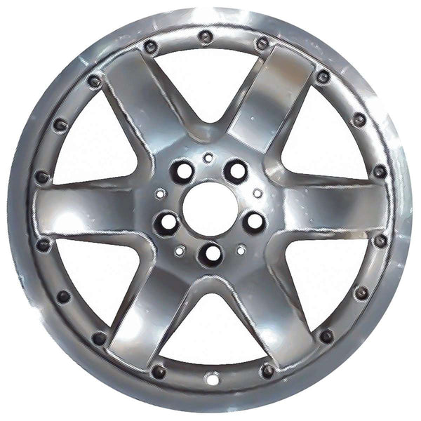 2002 mercedes ml500 wheel 18 machined silver aluminum 5 lug w65247ms 2