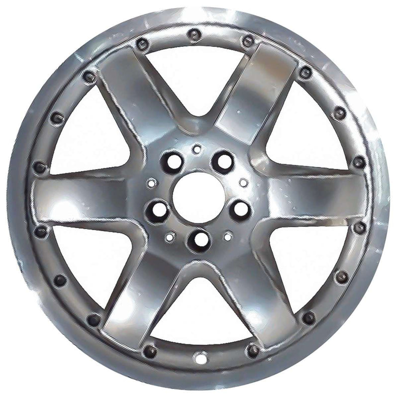 2000 mercedes ml430 wheel 18 machined silver aluminum 5 lug w65247ms 5