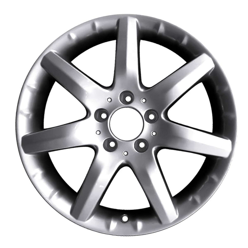 2002 mercedes c230 wheel 17 hyper aluminum 5 lug w65261h 2