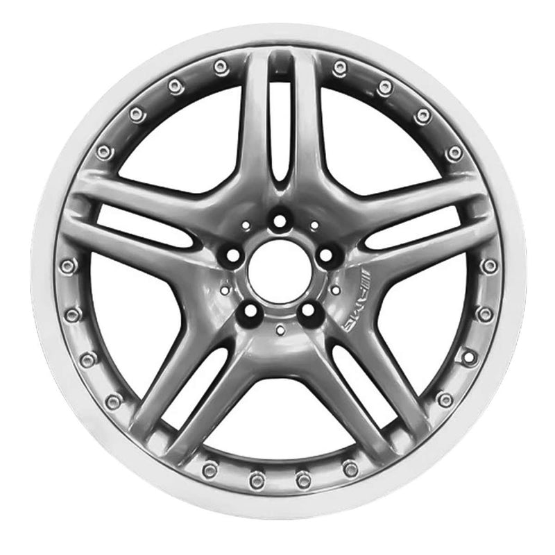 2005 mercedes cl65 wheel 19 machined hyper aluminum 5 lug w65349mh 2