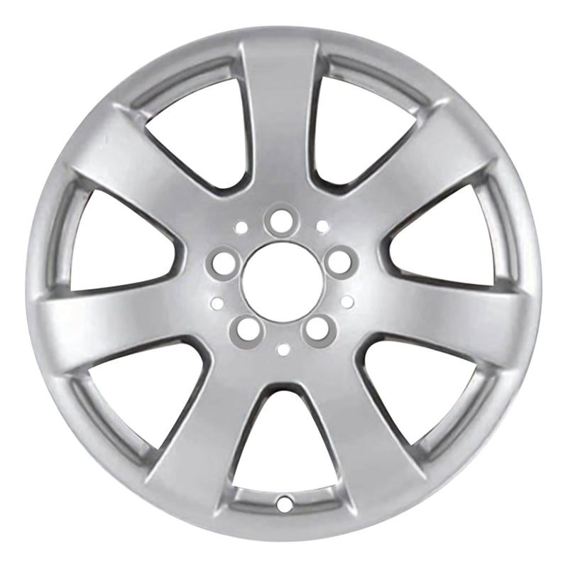 2007 mercedes r350 wheel 17 silver aluminum 5 lug w65515s 2