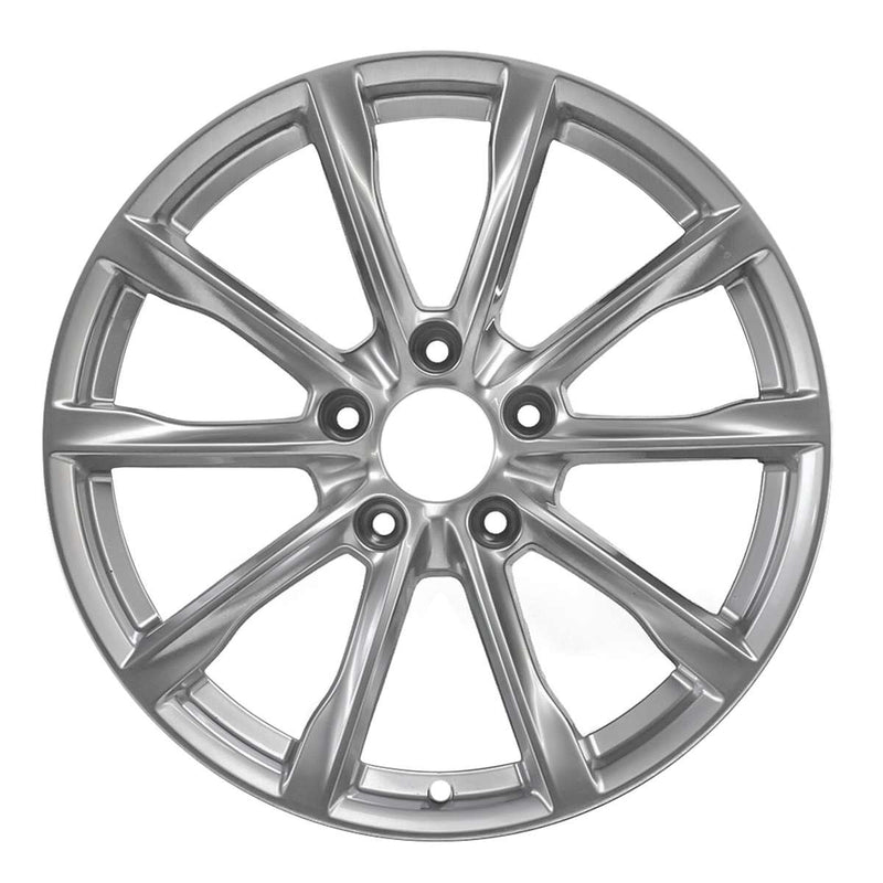 2019 porsche 718 wheel 19 hyper aluminum 5 lug w67152h 3