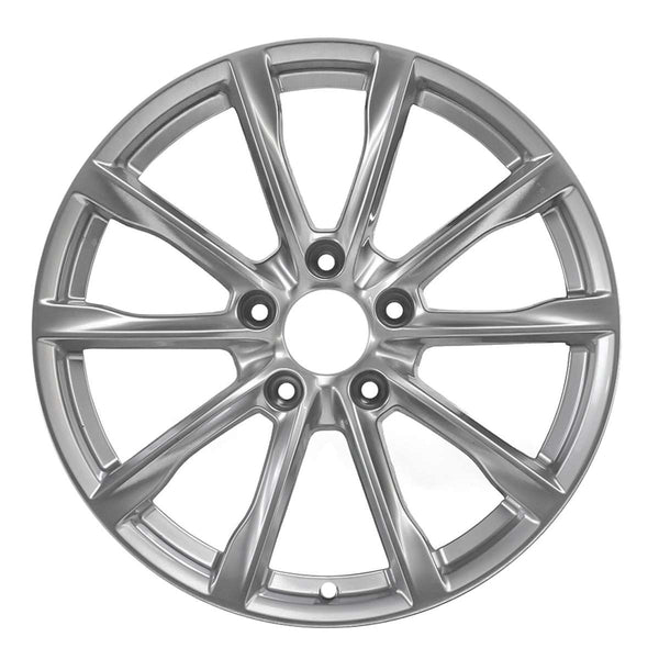 2017 porsche 718 wheel 19 hyper aluminum 5 lug w67152h 1