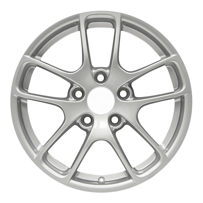 2018 porsche 718 wheel 18 silver aluminum 5 lug w67164s 2