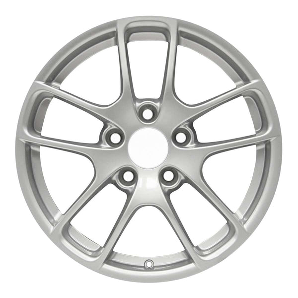 2017 porsche 718 wheel 18 silver aluminum 5 lug w67164s 1