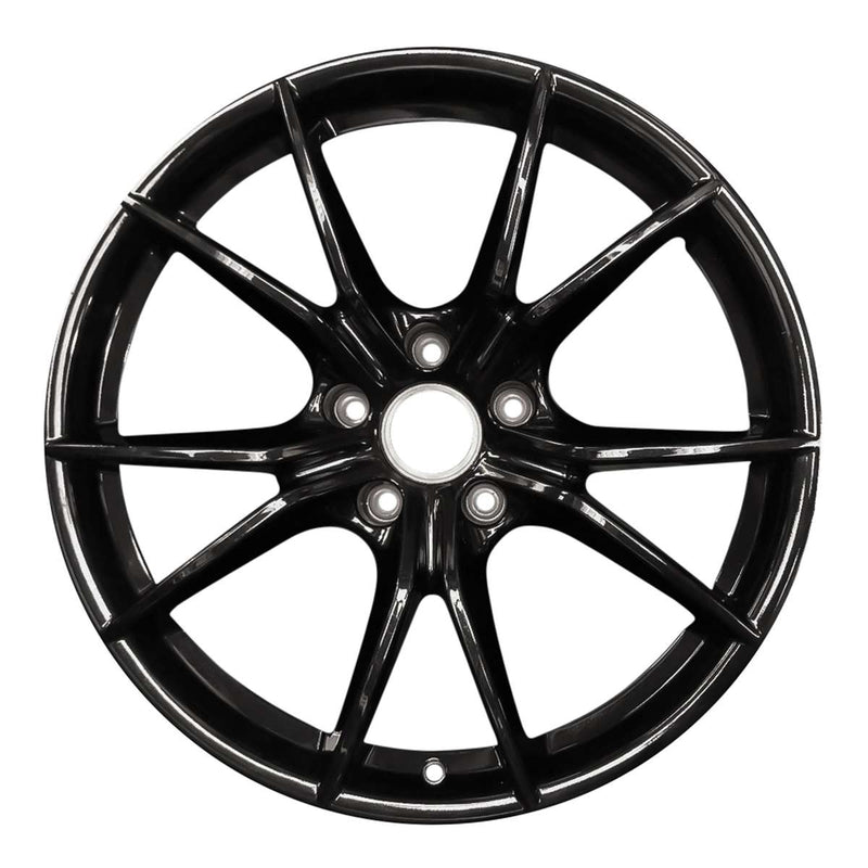 2018 porsche 718 wheel 20 black aluminum 5 lug w67171b 5