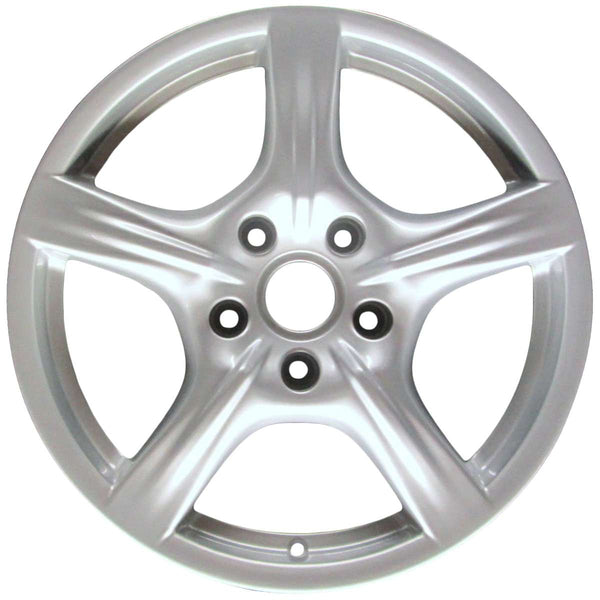 2013 porsche panamera wheel 18 silver aluminum 5 lug w67427s 4