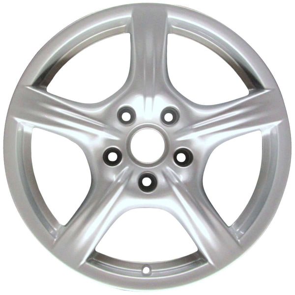 2016 porsche panamera wheel 18 silver aluminum 5 lug w67428s 7