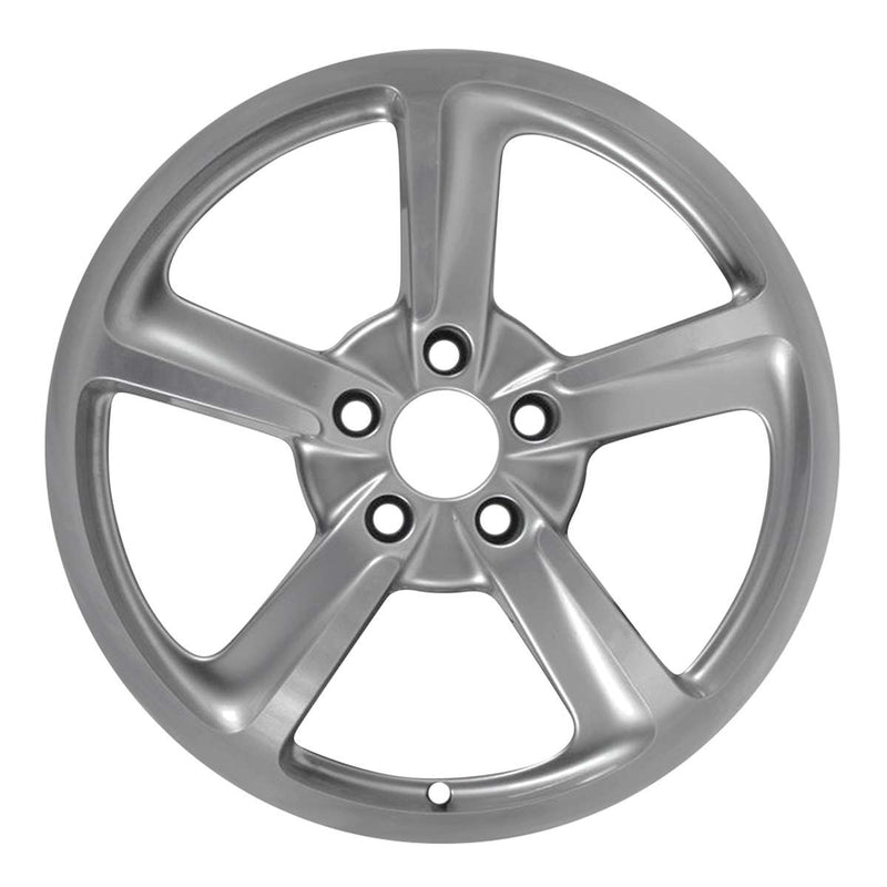 2014 porsche cayman wheel 20 silver aluminum 5 lug w67432s 3