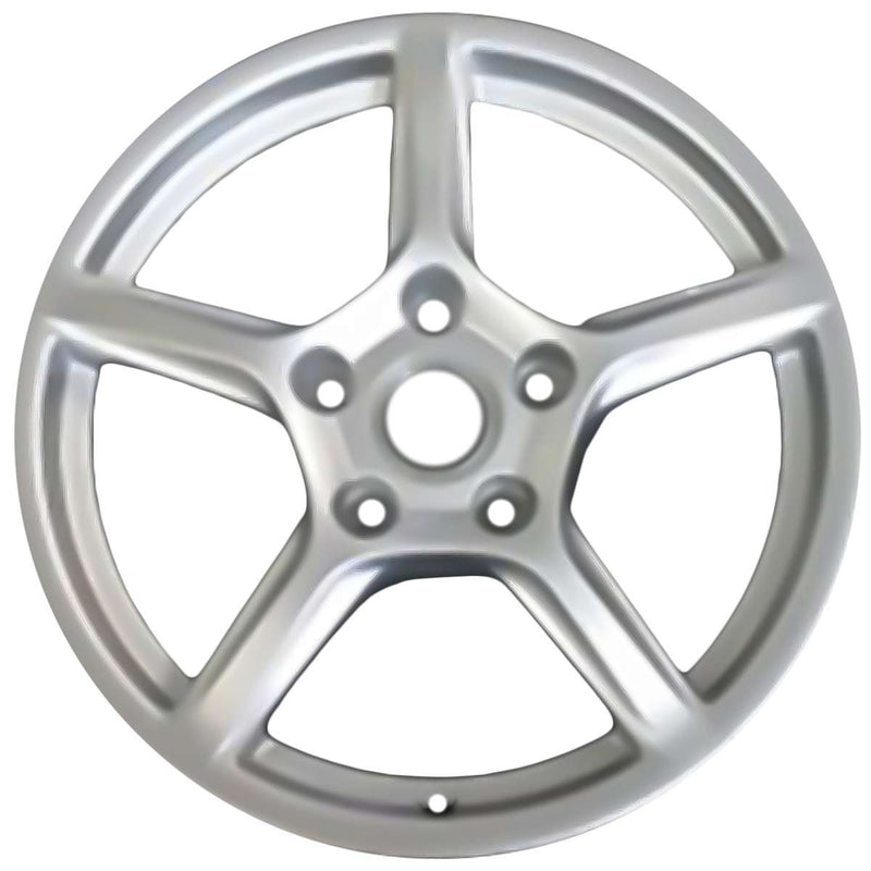 2013 porsche boxster wheel 18 silver aluminum 5 lug w67439s 1