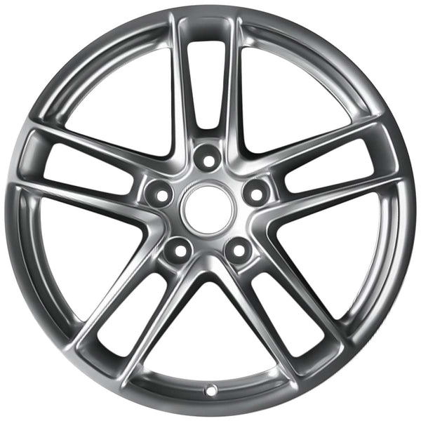 2016 porsche panamera wheel 19 light hyper aluminum 5 lug w67443lh 3