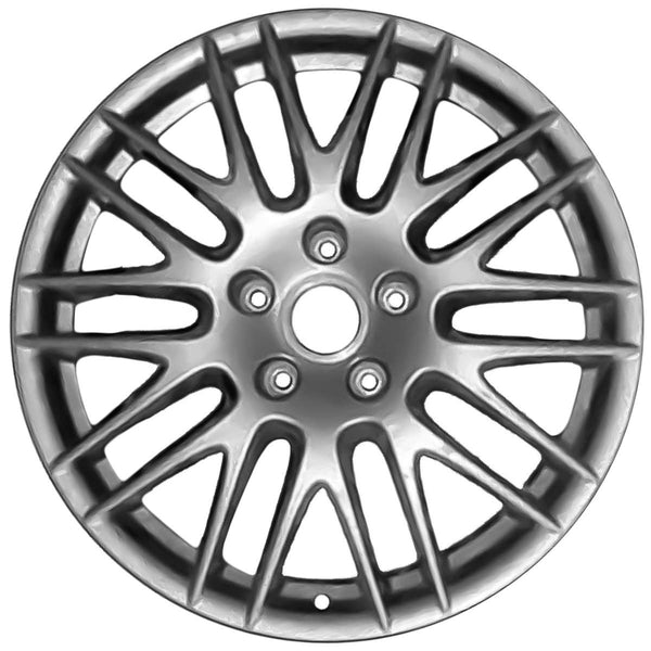 2013 porsche cayenne wheel 20 machined charcoal aluminum 5 lug w67487mc 3