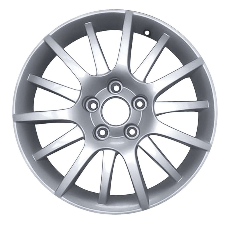 2010 saab 9 wheel 16 silver aluminum 5 lug w68250s 3