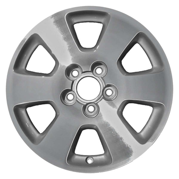 1999 subaru forester wheel 15 machined silver aluminum 5 lug w68705ms 2