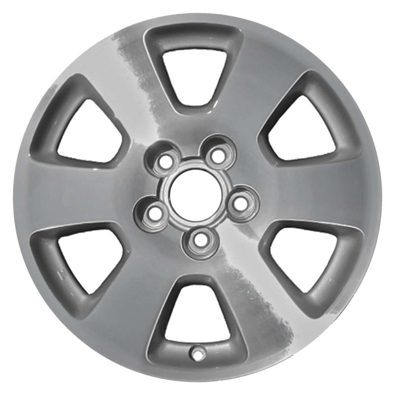 2000 subaru forester wheel 15 machined silver aluminum 5 lug w68705ms 3