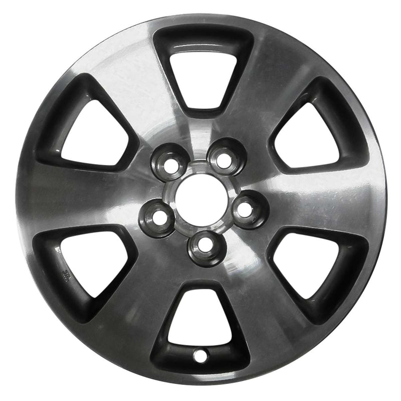 2002 subaru forester wheel 15 machined charcoal aluminum 5 lug w68705mc 5