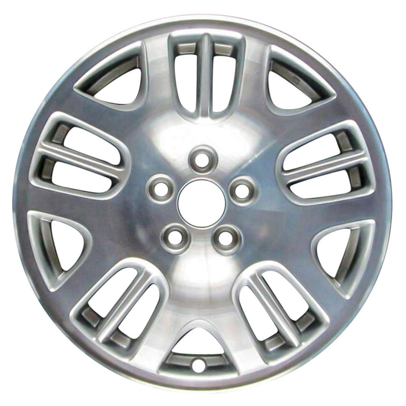 2001 subaru legacy wheel 16 machined silver aluminum 5 lug w68717ms 1