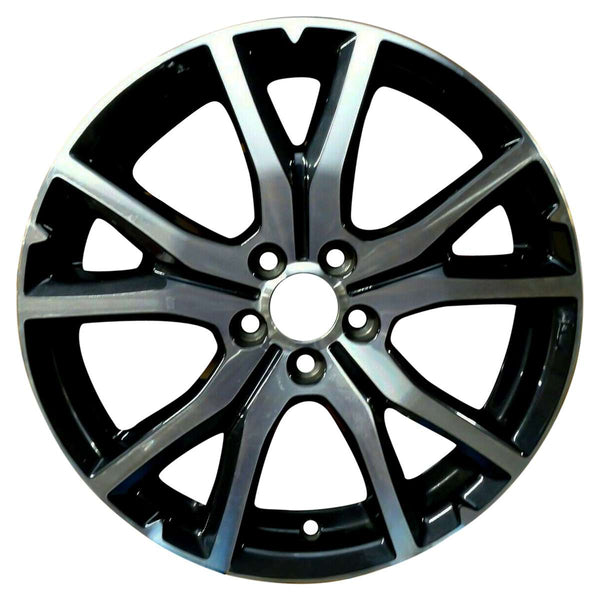 2020 subaru impreza wheel 17 machined black aluminum 5 lug w68847mb 4