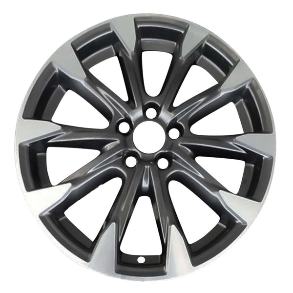 2020 subaru impreza wheel 17 machined charcoal aluminum 5 lug w68877mc 1