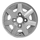 1987 toyota corolla wheel 13 silver aluminum 4 lug w69172s 2