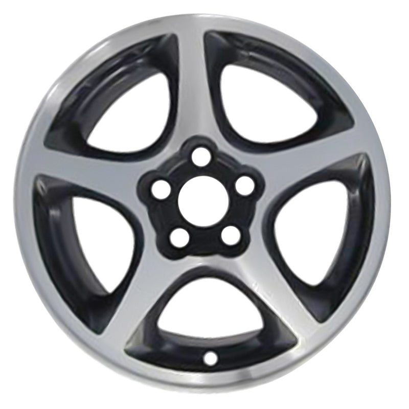 1995 toyota celica wheel 15 machined charcoal aluminum 5 lug w69327mc 2