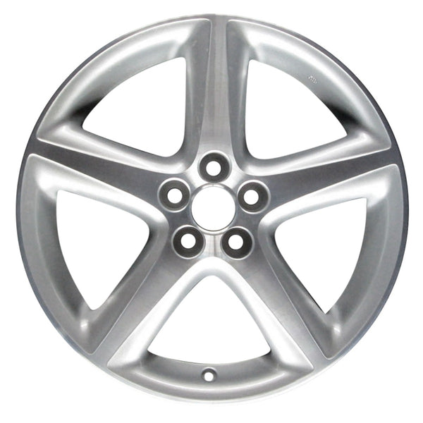 2005 toyota matrix wheel 17 machined silver aluminum 5 lug w69468ms 1