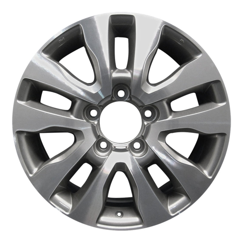 2016 toyota tundra wheel 20 machined charcoal aluminum 5 lug rw69533mc 8