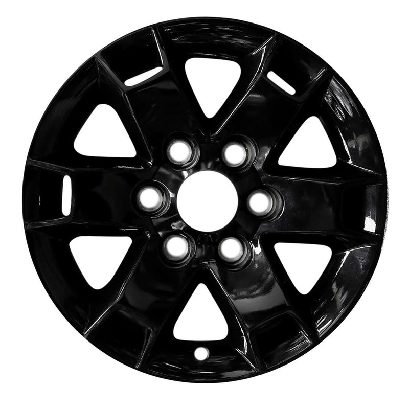 2009 toyota land wheel 16 black aluminum 6 lug w69611b 2