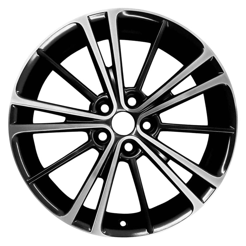 2015 subaru brz wheel 17 machined black aluminum 5 lug w69621mb 7