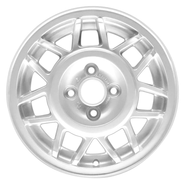 1988 volkswagen quantum wheel 14 white aluminum 4 lug w69637w 26