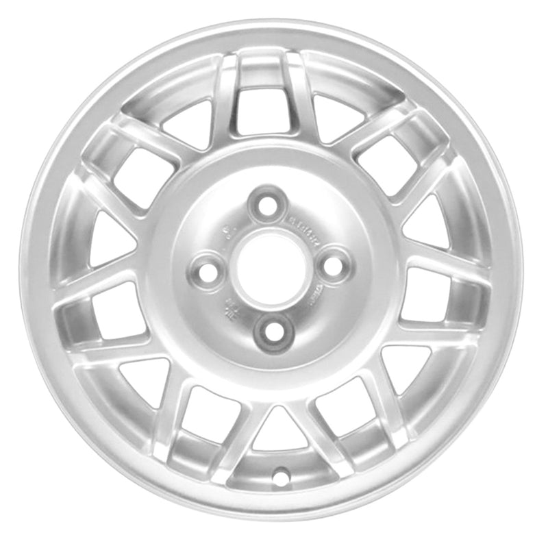 1988 volkswagen quantum wheel 14 white aluminum 4 lug w69637w 26