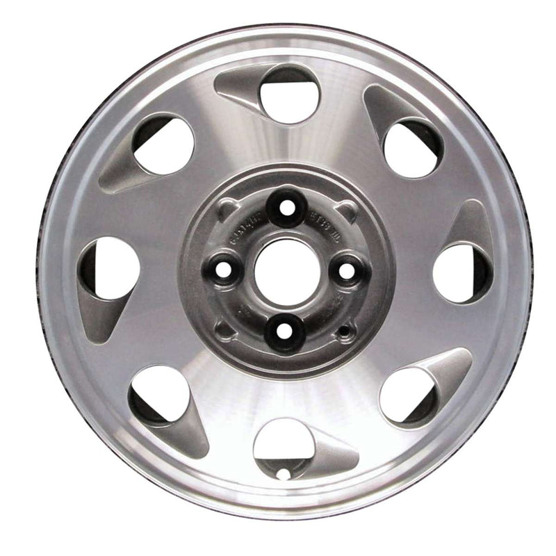 1992 volkswagen golf wheel 14 machined charcoal aluminum 4 lug w69661mc 12