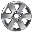 2002 volkswagen golf wheel 14 silver aluminum 4 lug w69755s 3