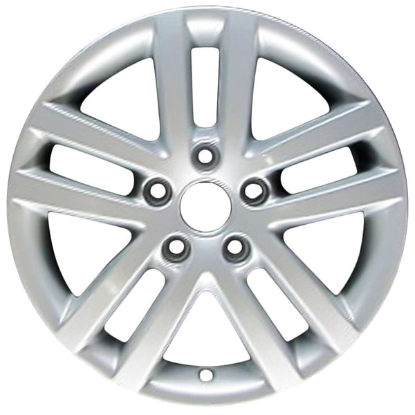 2010 volkswagen golf wheel 16 silver aluminum 5 lug w69925s 1