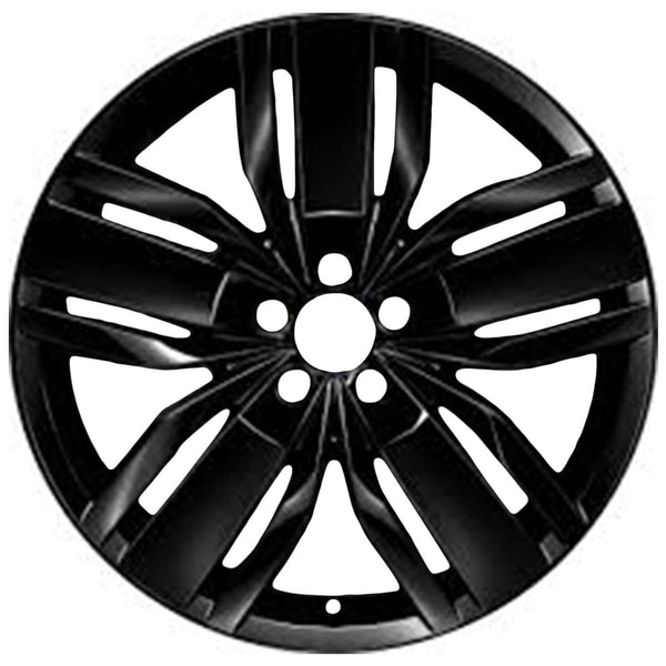 2018 volkswagen atlas wheel 20 black aluminum 5 lug w70030b 1