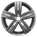 2018 volkswagen tiguan wheel 19 silver aluminum 5 lug w70040s 1