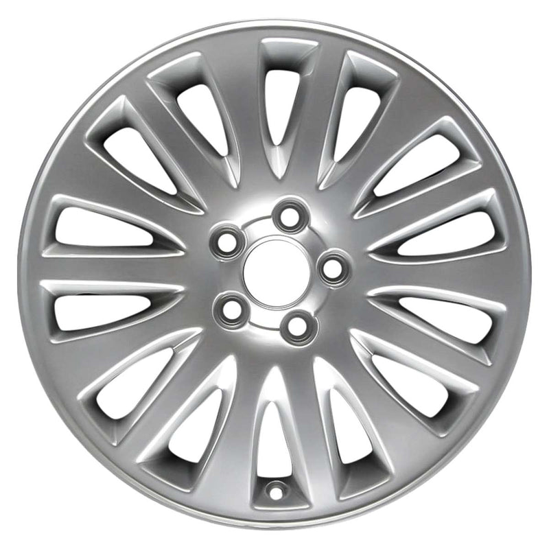 2007 volvo s60 wheel 17 silver aluminum 5 lug w70288s 1