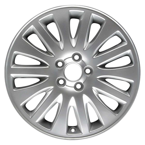 2009 volvo s60 wheel 17 silver aluminum 5 lug w70288s 3