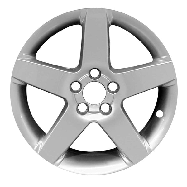 2007 volvo v50 wheel 17 silver aluminum 5 lug w70316s 14