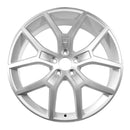 2015 volvo s60 wheel 20 machined silver aluminum 5 lug w70414ms 1