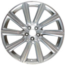 2016 volvo xc90 wheel 20 machined silver aluminum 5 lug w70421ms 1